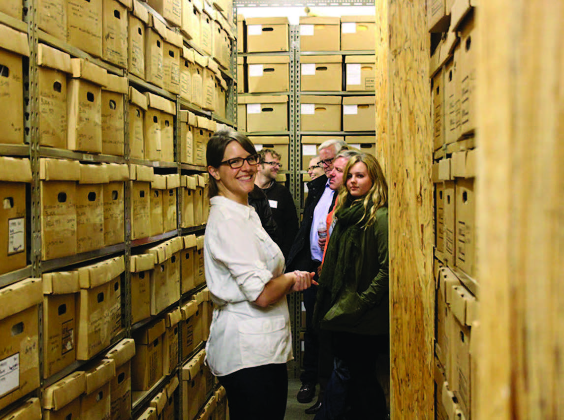 Tour of the ACF for descendants of family within thesis research