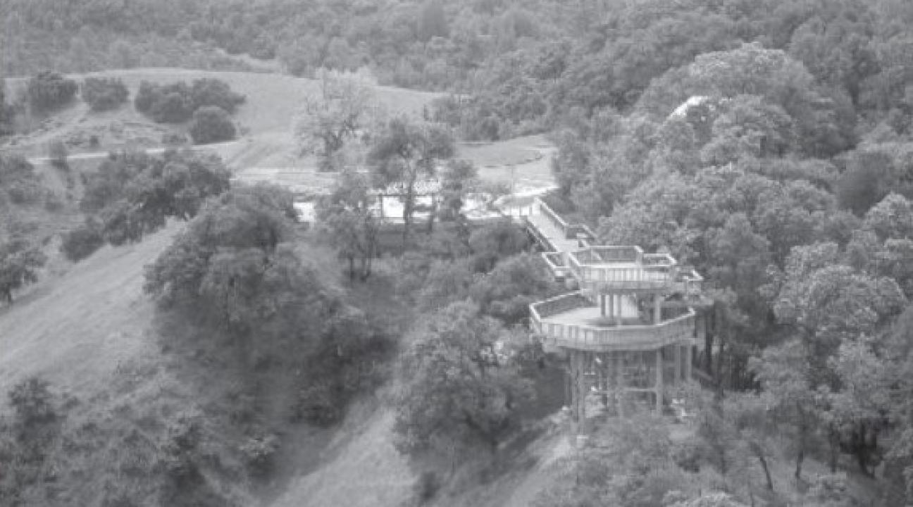 alt="Overlook above Warm Springs Dam"