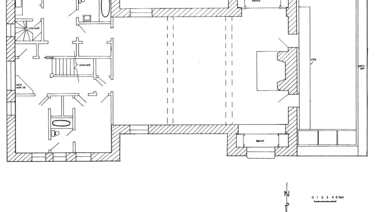 Sketch of House of Happy Walls