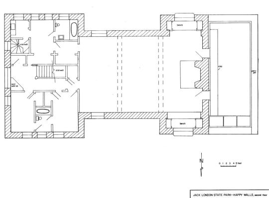 Sketch of House of Happy Walls